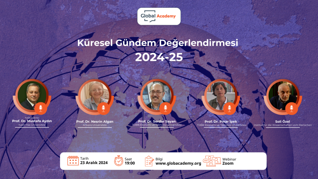 Global Academy Küresel Gündem Değerlendirmesi 2024-25